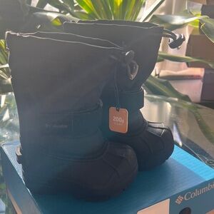 Columbia Powderbug Plus 2 Black Winter Boots